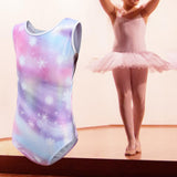 Maxbell Colorful Gymnastics Leotards Practice Outfits for Children 5-14 Years Teens Size 8