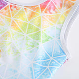 Maxbell Leotards for Girls Rhythmic Gymnastics Colorful for Toddler Dancing Child 6 Yards