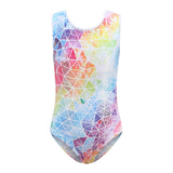 Maxbell Leotards for Girls Rhythmic Gymnastics Colorful for Toddler Dancing Child 6 Yards