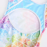 Maxbell Leotards for Girls Rhythmic Gymnastics Colorful for Toddler Dancing Child 10 Yards