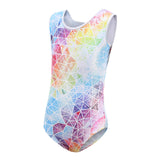 Maxbell Leotards for Girls Rhythmic Gymnastics Colorful for Toddler Dancing Child 12 Yards