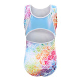 Maxbell Leotards for Girls Rhythmic Gymnastics Colorful for Toddler Dancing Child 14 Yards