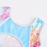 Maxbell Leotards for Girls Rhythmic Gymnastics Colorful for Toddler Dancing Child 14 Yards