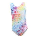 Maxbell Leotards for Girls Rhythmic Gymnastics Colorful for Toddler Dancing Child 14 Yards