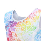 Maxbell Leotards for Girls Rhythmic Gymnastics Colorful for Toddler Dancing Child 14 Yards