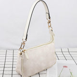 Maxbell Shoulder Bag Strap Handle Replacement Lobster Clasp Supplies Accessories White