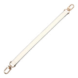 Maxbell Shoulder Bag Strap Handle Replacement Lobster Clasp Supplies Accessories White