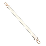 Maxbell Shoulder Bag Strap Handle Replacement Lobster Clasp Supplies Accessories White
