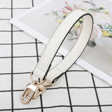 Maxbell Shoulder Bag Strap Handle Replacement Lobster Clasp Supplies Accessories White