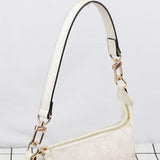 Maxbell Shoulder Bag Strap Handle Replacement Lobster Clasp Supplies Accessories White