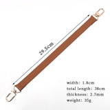 Maxbell Shoulder Bag Strap Handle Replacement Lobster Clasp Supplies Accessories Brown
