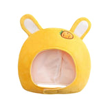 Maxbell Lovely Rabbit Hat Cosplay Headband Warm Festival Role Play Costume Headgear Yellow