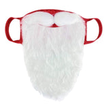 Maxbell Santa Claus Beard Cover Hat Supplies Costume for Christmas Cosplay Party