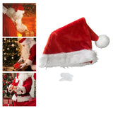 Maxbell Christmas Hat Eyebrow Gloves Accessories Dress up Women Men Costume Funny