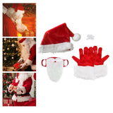 Maxbell Santa Claus Hat Large Warm Winter Cap for Men Women Cosplay Holiday