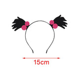 Maxbell Creative Small Braid Headband Decor Hairband for Carnival Birthday Halloween StyleC