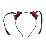 Maxbell Creative Small Braid Headband Decor Hairband for Carnival Birthday Halloween StyleC