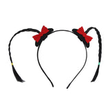 Maxbell Creative Small Braid Headband Decor Hairband for Carnival Birthday Halloween StyleC