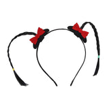 Maxbell Creative Small Braid Headband Decor Hairband for Carnival Birthday Halloween StyleC