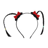 Maxbell Creative Small Braid Headband Decor Hairband for Carnival Birthday Halloween StyleC