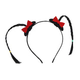 Maxbell Creative Small Braid Headband Decor Hairband for Carnival Birthday Halloween StyleC