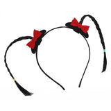 Maxbell Creative Small Braid Headband Decor Hairband for Carnival Birthday Halloween StyleC