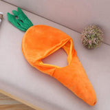 Maxbell Soft Carrot Hat Party Hats Stuffed Toy Headdress Cartoon Cosplay Headwear