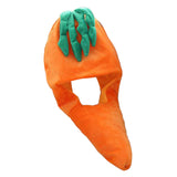 Maxbell Soft Carrot Hat Party Hats Stuffed Toy Headdress Cartoon Cosplay Headwear