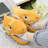 Maxbell Cute Plush Cartoon Dinosaur Shoes Bedroom Slippers Novelty Design Delicate