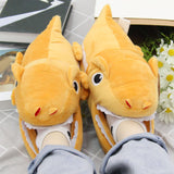 Maxbell Cute Plush Cartoon Dinosaur Shoes Bedroom Slippers Novelty Design Delicate