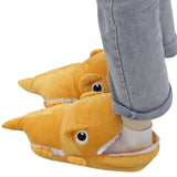 Maxbell Cute Plush Cartoon Dinosaur Shoes Bedroom Slippers Novelty Design Delicate