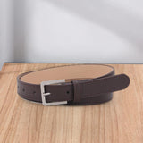 Maxbell Fashion Skinny Dress Belts Adjustable Belts for Pants Blouse Skirt Coffee