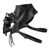 Maxbell Body Chest Harness Armlet Fancy Dress Gothic Steampunk Shoulder Shrug Armors Glossy Finish