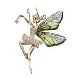 Maxbell Women Brooch Pin angels fashions Style Decorative for Ladies Jacket Shawl