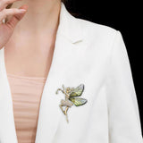 Maxbell Women Brooch Pin angels fashions Style Decorative for Ladies Jacket Shawl