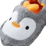 Maxbell Animal Plush Slippers Everyday Slippers Kids Penguin Slippers for Bedroom 14.5cm