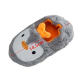 Maxbell Animal Plush Slippers Everyday Slippers Kids Penguin Slippers for Bedroom 14.5cm