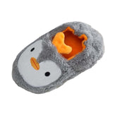 Maxbell Animal Plush Slippers Everyday Slippers Kids Penguin Slippers for Bedroom 14.5cm