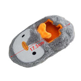 Maxbell Animal Plush Slippers Everyday Slippers Kids Penguin Slippers for Bedroom 17.5cm