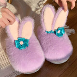 Maxbell Cute Animal Women's Winter Slippers Warm House Slippers Home Shoes Non Slip 38-39