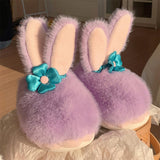 Maxbell Cute Animal Women's Winter Slippers Warm House Slippers Home Shoes Non Slip 38-39