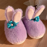 Maxbell Cute Animal Women's Winter Slippers Warm House Slippers Home Shoes Non Slip 38-39