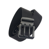 Maxbell Lightweight Nylon Belt Clothing Accessories Wear Resistant for Club Work Black