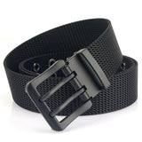 Maxbell Lightweight Nylon Belt Clothing Accessories Wear Resistant for Club Work Black