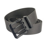 Maxbell Lightweight Nylon Belt Clothing Accessories Wear Resistant for Club Work Dark Grey