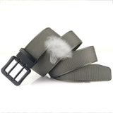 Maxbell Lightweight Nylon Belt Clothing Accessories Wear Resistant for Club Work Dark Grey