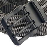 Maxbell Lightweight Nylon Belt Clothing Accessories Wear Resistant for Club Work Dark Grey