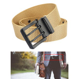 Maxbell Lightweight Nylon Belt Clothing Accessories Wear Resistant for Club Work Khaki