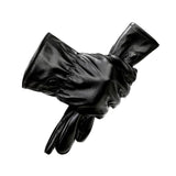 Maxbell Waterproof Winter Gloves PU Leathe Outdoor Riding Gloves Windproof Elegant