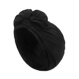 Maxbell Woman Head Turban Hat Head Wrap Soft Breathable Accessory Multifunction Black